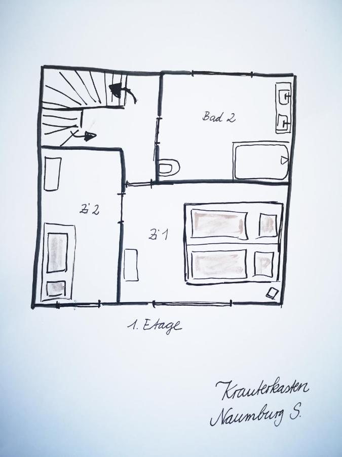 Haus Krauterkasten Naumburg  Eksteriør billede